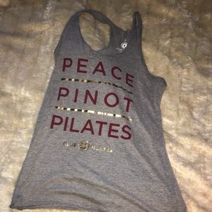 Pilates workout shirt